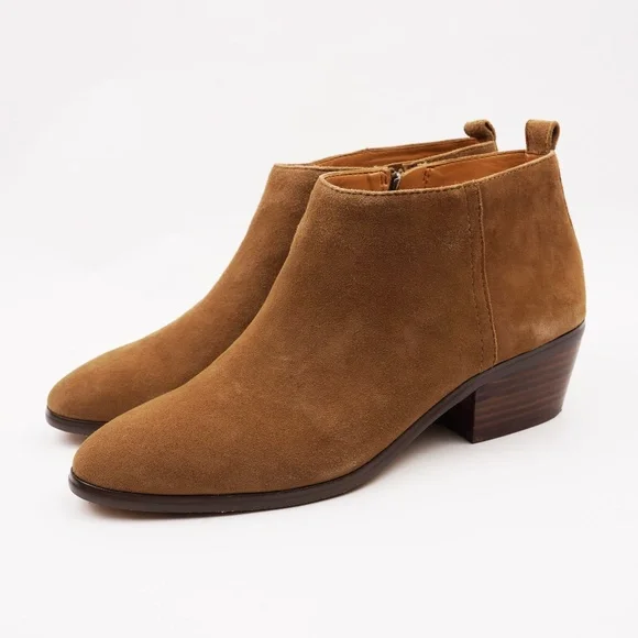 JCREW Size 8 Sawyer Suede Boots in Tan - Picture 4 of 8